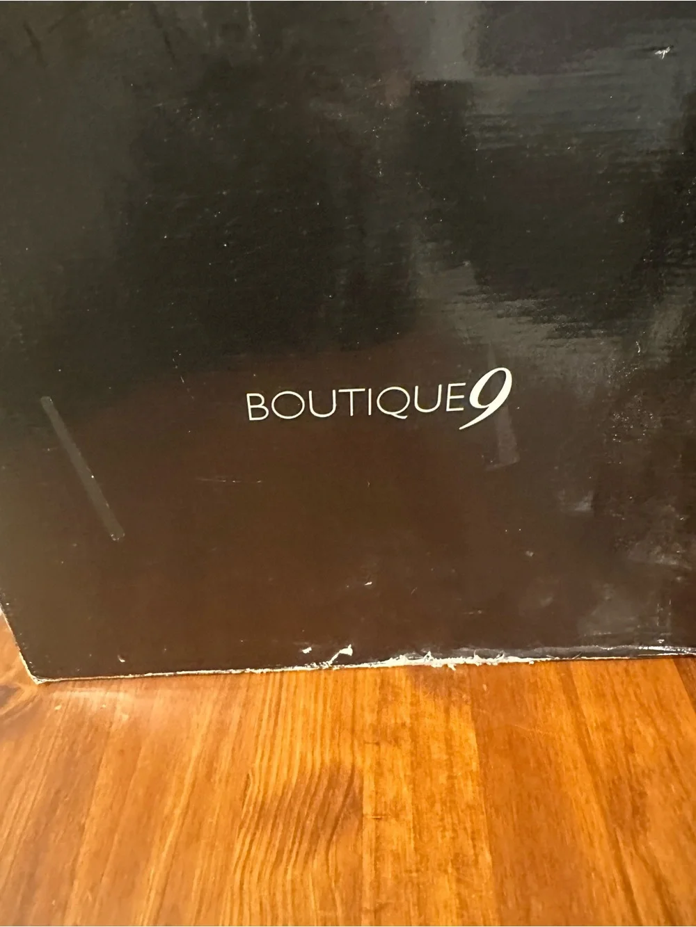 Boutique 9 Nine West Black Suede Boots BTNIXXA Size 8 with Box